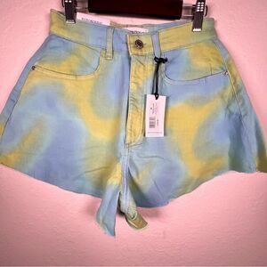 WeWoreWhat Bell Flare Short 🔥NWT🔥 tie dye 🔥size 26